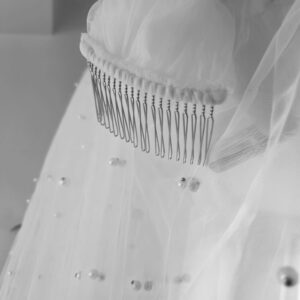 pearl princess poročna tančica s perlami
